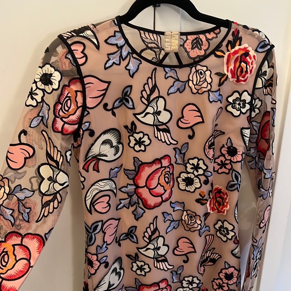 ASOS patterned mini dress